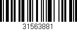 Código de barras (EAN, GTIN, SKU, ISBN): '31563881'