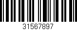 Código de barras (EAN, GTIN, SKU, ISBN): '31567897'