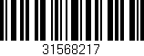 Código de barras (EAN, GTIN, SKU, ISBN): '31568217'