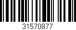 Código de barras (EAN, GTIN, SKU, ISBN): '31570877'