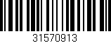 Código de barras (EAN, GTIN, SKU, ISBN): '31570913'