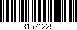 Código de barras (EAN, GTIN, SKU, ISBN): '31571225'