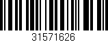 Código de barras (EAN, GTIN, SKU, ISBN): '31571626'