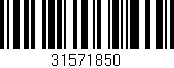 Código de barras (EAN, GTIN, SKU, ISBN): '31571850'