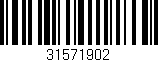 Código de barras (EAN, GTIN, SKU, ISBN): '31571902'