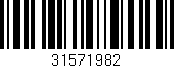 Código de barras (EAN, GTIN, SKU, ISBN): '31571982'