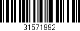 Código de barras (EAN, GTIN, SKU, ISBN): '31571992'