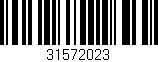 Código de barras (EAN, GTIN, SKU, ISBN): '31572023'