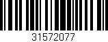 Código de barras (EAN, GTIN, SKU, ISBN): '31572077'