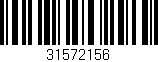 Código de barras (EAN, GTIN, SKU, ISBN): '31572156'