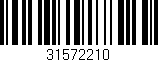 Código de barras (EAN, GTIN, SKU, ISBN): '31572210'