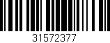 Código de barras (EAN, GTIN, SKU, ISBN): '31572377'