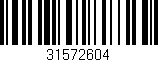 Código de barras (EAN, GTIN, SKU, ISBN): '31572604'