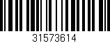 Código de barras (EAN, GTIN, SKU, ISBN): '31573614'