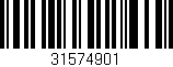 Código de barras (EAN, GTIN, SKU, ISBN): '31574901'