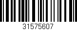 Código de barras (EAN, GTIN, SKU, ISBN): '31575607'