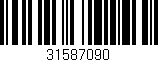 Código de barras (EAN, GTIN, SKU, ISBN): '31587090'