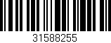 Código de barras (EAN, GTIN, SKU, ISBN): '31588255'