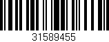 Código de barras (EAN, GTIN, SKU, ISBN): '31589455'