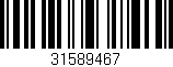 Código de barras (EAN, GTIN, SKU, ISBN): '31589467'