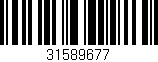 Código de barras (EAN, GTIN, SKU, ISBN): '31589677'