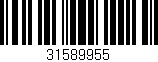 Código de barras (EAN, GTIN, SKU, ISBN): '31589955'