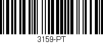 Código de barras (EAN, GTIN, SKU, ISBN): '3159-PT'