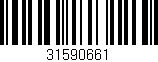 Código de barras (EAN, GTIN, SKU, ISBN): '31590661'