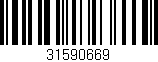 Código de barras (EAN, GTIN, SKU, ISBN): '31590669'
