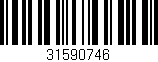 Código de barras (EAN, GTIN, SKU, ISBN): '31590746'