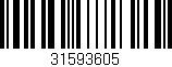 Código de barras (EAN, GTIN, SKU, ISBN): '31593605'