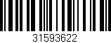 Código de barras (EAN, GTIN, SKU, ISBN): '31593622'
