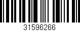 Código de barras (EAN, GTIN, SKU, ISBN): '31596266'