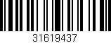 Código de barras (EAN, GTIN, SKU, ISBN): '31619437'