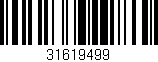Código de barras (EAN, GTIN, SKU, ISBN): '31619499'