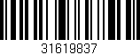 Código de barras (EAN, GTIN, SKU, ISBN): '31619837'