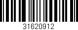 Código de barras (EAN, GTIN, SKU, ISBN): '31620912'