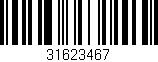 Código de barras (EAN, GTIN, SKU, ISBN): '31623467'
