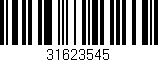 Código de barras (EAN, GTIN, SKU, ISBN): '31623545'