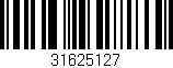 Código de barras (EAN, GTIN, SKU, ISBN): '31625127'