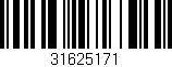 Código de barras (EAN, GTIN, SKU, ISBN): '31625171'