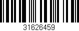 Código de barras (EAN, GTIN, SKU, ISBN): '31626459'