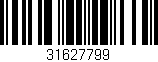 Código de barras (EAN, GTIN, SKU, ISBN): '31627799'