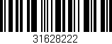 Código de barras (EAN, GTIN, SKU, ISBN): '31628222'