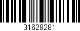 Código de barras (EAN, GTIN, SKU, ISBN): '31628281'