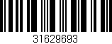 Código de barras (EAN, GTIN, SKU, ISBN): '31629693'