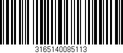 Código de barras (EAN, GTIN, SKU, ISBN): '3165140085113'
