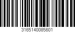 Código de barras (EAN, GTIN, SKU, ISBN): '3165140085601'