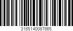 Código de barras (EAN, GTIN, SKU, ISBN): '3165140087865'