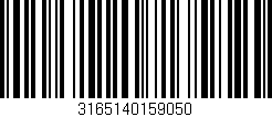 Código de barras (EAN, GTIN, SKU, ISBN): '3165140159050'